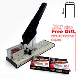 Darrahopens Home & Garden > Home Office Accessories > Filing & Organisation Heavy Duty Big Size Stepler With Free 2000x23/20 Steples Office Stationary