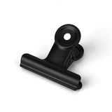 Darrahopens Home & Garden > Home Office Accessories > Filing & Organisation Large Black Metal Binder Clips, 12-Pack, Heavy-Duty for Paper Binding and Office Use