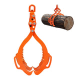 Darrahopens Home & Garden > Home Office Accessories > Filing & Organisation VEVOR 28in Log Lifting Tongs, 4-Claw Log Tongs, Heavy Duty Steel Log Grapple, 2650LBS Lifting Capacity, Swivel Log Graper Timber, Eagle Claw Design, Log Skidding Tongs for Trucks, Tractors, Forklifts
