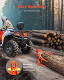 Darrahopens Home & Garden > Home Office Accessories > Filing & Organisation VEVOR 28in Log Lifting Tongs, 4-Claw Log Tongs, Heavy Duty Steel Log Grapple, 2650LBS Lifting Capacity, Swivel Log Graper Timber, Eagle Claw Design, Log Skidding Tongs for Trucks, Tractors, Forklifts