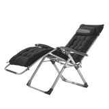 Darrahopens Home & Garden > Home Office Accessories > Filing & Organisation VEVOR Zero Gravity Chair, 26 inch Zero Gravity Recliner Lounge Chair for Indoor and Outdoor, Adjustable Anti Gravity Chair with Cushion, Headrest, Footrest, and Cupholder, 500 lbs, Black