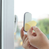 Darrahopens Home & Garden > Home Office Accessories > Filing & Organisation White 10-Pack No-Drill Window Handle Cabinet Pulls - Adhesive Mounting for Easy Installation