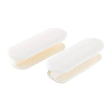 Darrahopens Home & Garden > Home Office Accessories > Filing & Organisation White 10-Pack No-Drill Window Handle Cabinet Pulls - Adhesive Mounting for Easy Installation