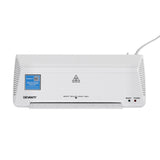 Darrahopens Home & Garden > Home Office Accessories > Laminators Devanti A4 Laminator Machine, Hot & Cold Thermal Fast Lamination Anti-Jam Laminator for Office School Home Document Photo Card Handmade A4 A5 A6, White
