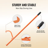 Darrahopens Home & Garden > Home Office Accessories > Laminators VEVOR Cant Hook Tool, 46.5 in, Heavy Duty Steel Log Roller, Log Lifter Timber Jack 32" Dia Logs, Forestry Logging Tools, Dual Function Log Handler for Rolling and Clamping Logs