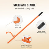 Darrahopens Home & Garden > Home Office Accessories > Laminators VEVOR Cant Hook Tool, 59 in, Heavy Duty Steel Log Roller, Log Lifter Timber Jack for Max 32" Dia Logs, Forestry Logging Tools, Dual Function Log Handler for Rolling and Clamping Logs