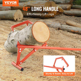 Darrahopens Home & Garden > Home Office Accessories > Laminators VEVOR Timberjack, 46.5 in, Heavy Duty Steel Log Roller, Log Lifter with Adjustable Cant Hook, Logging Tools Log Jack for Logs Ups to 25" Dia, Timber Jack for Rolling Cutting and Lifting Logs