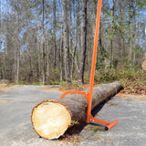 Darrahopens Home & Garden > Home Office Accessories > Laminators VEVOR Timberjack, 48 in, Heavy Duty Log Lifter with Metal Handle, Log Roller with Adjustable Cant Hook, Logging Tools Log Jack for Logs Ups to 15" Dia, Timber Jack for Rolling Cutting Lifting Logs