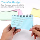 Darrahopens Home & Garden > Home Office Accessories > Paper Products Color Notebooks - American Notepads - Index Card Notebooks - Vocabulary Books - Small Books - 6-Pack