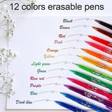 Darrahopens Home & Garden > Home Office Accessories > Pens & Pencils 12-pack Erasable Gel Ink Pens - Erasable for precise writing