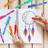 Darrahopens Home & Garden > Home Office Accessories > Pens & Pencils 12-pack Erasable Gel Ink Pens - Erasable for precise writing