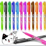 Darrahopens Home & Garden > Home Office Accessories > Pens & Pencils 12-pack Erasable Gel Ink Pens - Erasable for precise writing