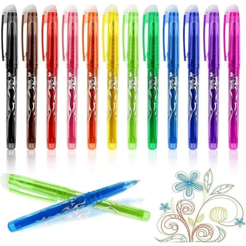 Darrahopens Home & Garden > Home Office Accessories > Pens & Pencils 12-pack Erasable Gel Ink Pens - Erasable for precise writing