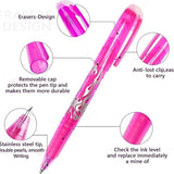 Darrahopens Home & Garden > Home Office Accessories > Pens & Pencils 12-pack Erasable Gel Ink Pens - Erasable for precise writing