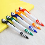 Darrahopens Home & Garden > Home Office Accessories > Pens & Pencils 5-Pack Football Ballpoint Pens - Retractable & Non-Slip Grip - 1.0mm Black Ink for Smooth Writing