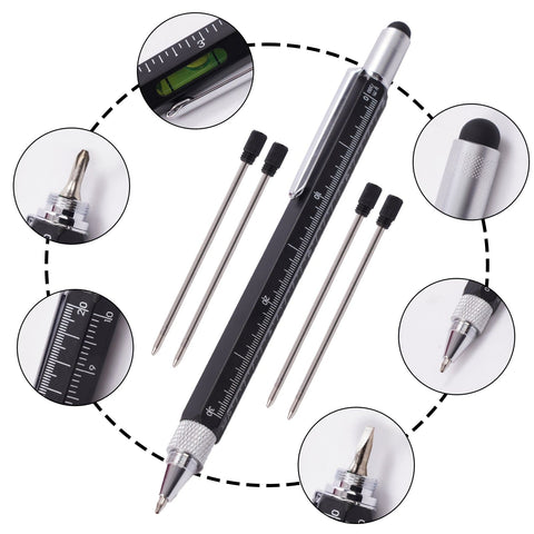 Darrahopens Home & Garden > Home Office Accessories > Pens & Pencils 6 in 1 Multi Tool Trade Pen