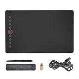 Darrahopens Home & Garden > Home Office Accessories > Pens & Pencils Digital Graphics Tablet Drawing Pad 8192 Levels Large Working Area 285x180mm Compatible with Win/MacOS Support PC/Mobile for Drawing Designing Teaching