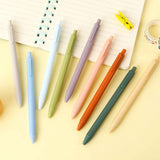 Darrahopens Home & Garden > Home Office Accessories > Pens & Pencils Gel Pen for Kids Students Adults Black Ink Medium Point Pressing Retractable Smooth Writing Pen for Journaling Note Taking Cute Office School Supplies Tawny In Australia - Darrahopens