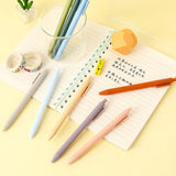 Darrahopens Home & Garden > Home Office Accessories > Pens & Pencils Gel Pen for Kids Students Adults Black Ink Medium Point Pressing Retractable Smooth Writing Pen for Journaling Note Taking Cute Office School Supplies Tawny In Australia - Darrahopens