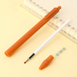 Darrahopens Home & Garden > Home Office Accessories > Pens & Pencils Gel Pen for Kids Students Adults Black Ink Medium Point Pressing Retractable Smooth Writing Pen for Journaling Note Taking Cute Office School Supplies Tawny In Australia - Darrahopens