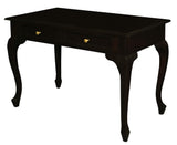 Darrahopens Home & Garden > Home Office Accessories Queen Anne 2 Drawer Desk (Chocolate)