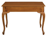 Darrahopens Home & Garden > Home Office Accessories Queen Anne 2 Drawer Desk (Light Pecan)