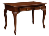 Darrahopens Home & Garden > Home Office Accessories Queen Anne 2 Drawer Desk (Mahogany)