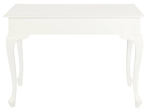 Darrahopens Home & Garden > Home Office Accessories Queen Anne 2 Drawer Desk (White)
