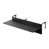 Darrahopens Home & Garden > Home Office Accessories > Shipping Supplies VEVOR Balcony Hanging Table, 12 x 48 in Folding Balcony Railing Table, Outdoor Balcony Bar Table for Railings, 50 lbs Loading, Fit Railing from 1" to 4.3", Serving Table for Patio & Deck