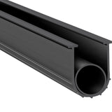 Darrahopens Home & Garden > Home Office Accessories > Shipping Supplies VEVOR Garage Door Seals Bottom Rubber, U Shape +O Ring Combination Garage Door Bottom Weather Seal, 16ft Weatherproofing Garage Door Seal, 5/16 inch T-ends and 3 3/4 inch Width, for Doors, Black