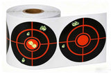 250X/Roll Shooting Target Self Adhesive Targets Splatter Reactive Target Sticker