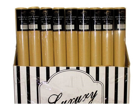 Darrahopens Home & Garden > Home Office Accessories > Tape & Dispensers bulk 50 Brown Paper Gift Wrap 70Cmx4M 38Cm Core
