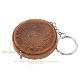 Darrahopens Home & Garden > Home Office Accessories > Tape & Dispensers Mini Retractable Tape Measure Vintage Measuring Tape with Keychain Portable