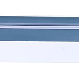Darrahopens Home & Garden > Home Office Accessories > Tape & Dispensers Reusable Cling Film Dispenser Magnetic Refillable Plastic Wrap Dispenser with Cutter Magnetic Stripe White Blue In Australia - Darrahopens