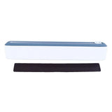 Darrahopens Home & Garden > Home Office Accessories > Tape & Dispensers Reusable Cling Film Dispenser Magnetic Refillable Plastic Wrap Dispenser with Cutter Magnetic Stripe White Blue In Australia - Darrahopens