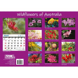 Darrahopens Home & Garden > Home Office Accessories Wildflowers of Australia - 2024 Rectangle Wall Calendar 16 Months Floral Images