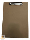 Darrahopens Home & Garden > Home Office Accessories WOODEN A4 CLIPBOARD Hardboard Menu Clip Office Restaurant Writing Board Holder