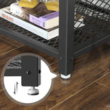 Darrahopens Home & Garden Industrial TV Cabinet Sturdy Wooden Entertainment Unit