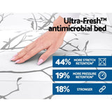 Darrahopens Home & Garden > Inflatable Mattress Bestway Air Mattress Bed Single Size Inflatable Flocked Camping Beds 56CM