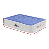 Darrahopens Home & Garden > Inflatable Mattress Weisshorn Air Mattress Queen Inflatable Bed 46cm Air bed Cube