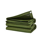 Darrahopens Home & Garden KILIROO 3X3m Heavy Duty Waterproof Sun Blocked Dustproof Canvas Tarp Army Green