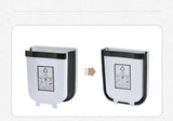 Darrahopens Home & Garden > Kitchen Bins > Automatic Bins 2x 9L Kitchen Wall Mounted Foldable Waste Bin Hanging Trash Can - Brown