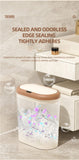 Darrahopens Home & Garden > Kitchen Bins > Automatic Bins Beige and Brown Smart Sensor Trash Can – 15L Capacity, Compact Design for Home Use with Automatic Induction Opening(Three sensor modes)