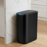Darrahopens Home & Garden > Kitchen Bins > Automatic Bins Devanti Automatic Trash Bin with Lid 25L Motion Sensor Kitchen Bin Touchless Garbage Can Plastic Slim Rubbish Bin with Liner Holder for Kitchen, Home, Office, Black