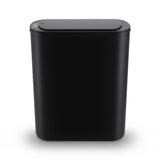 Darrahopens Home & Garden > Kitchen Bins > Automatic Bins Devanti Automatic Trash Bin with Lid 25L Motion Sensor Kitchen Bin Touchless Garbage Can Plastic Slim Rubbish Bin with Liner Holder for Kitchen, Home, Office, Black