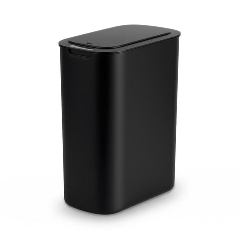 Darrahopens Home & Garden > Kitchen Bins > Automatic Bins Devanti Automatic Trash Bin with Lid 25L Motion Sensor Kitchen Bin Touchless Garbage Can Plastic Slim Rubbish Bin with Liner Holder for Kitchen, Home, Office, Black