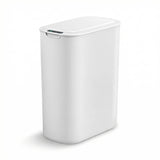 Darrahopens Home & Garden > Kitchen Bins > Automatic Bins Devanti Automatic Trash Bin with Lid 25L Motion Sensor Kitchen Bin Touchless Garbage Can Plastic Slim Rubbish Bin with Liner Holder for Kitchen, Home, Office, White