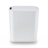 Darrahopens Home & Garden > Kitchen Bins > Automatic Bins Devanti Automatic Trash Bin with Lid 25L Motion Sensor Kitchen Bin Touchless Garbage Can Plastic Slim Rubbish Bin with Liner Holder for Kitchen, Home, Office, White