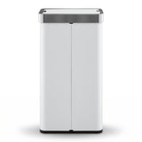 Darrahopens Home & Garden > Kitchen Bins > Automatic Bins Devanti Rubbish Bin 70L Automatic Sensor Kitchen Bin, Slim Smart Garbage Can Touchless Rectangular with Liner Holder, Fully Closed Lid for Bedroom, Bathroom, Living Room, White