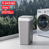 Darrahopens Home & Garden > Kitchen Bins > Automatic Bins Grey Smart Sensor Trash Can – Slim, Durable, and Hands-Free Waste Bin for Kitchen, Bathroom, or Living Room